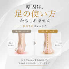 Vibram｜足元から整える習慣インソール【姿勢補正・美姿勢ケア】