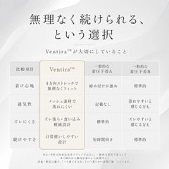 Ventira™｜補正下着【お腹引き締め・姿勢サポート・通気性】