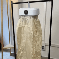 折りたたみ式【ポータブル衣類乾燥機】UV除菌・省スペース